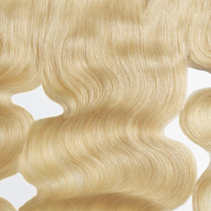 Enstah 14-20 Inch 13" x 4" Body Wavy Free Parted #613 Frontal