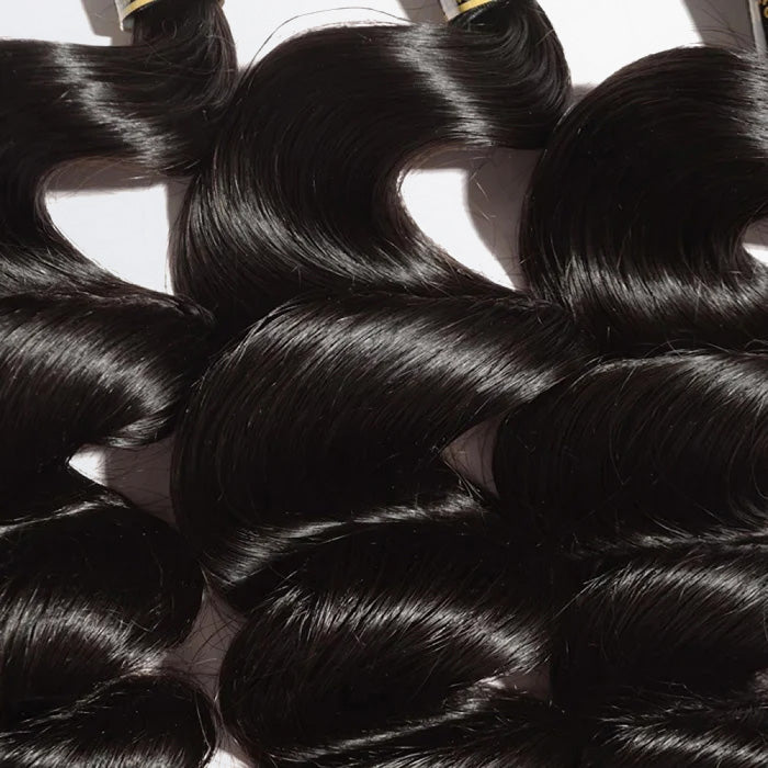 Enstah 10A 10''/12''/14'' Virgin Hair Loose Wave 3 Bundles Sample