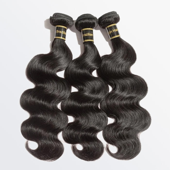 Enstah 10A 10"/12"/14" Virgin Hair Body Wavy 3 Bundles Sample