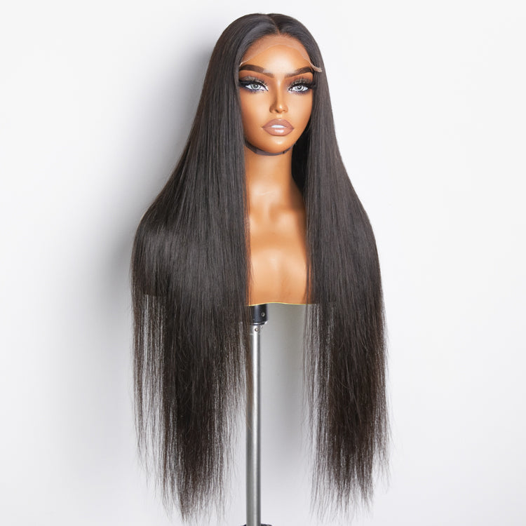 Enstah 5x5 Glueless Lace Closure Wig 180% Density Straight