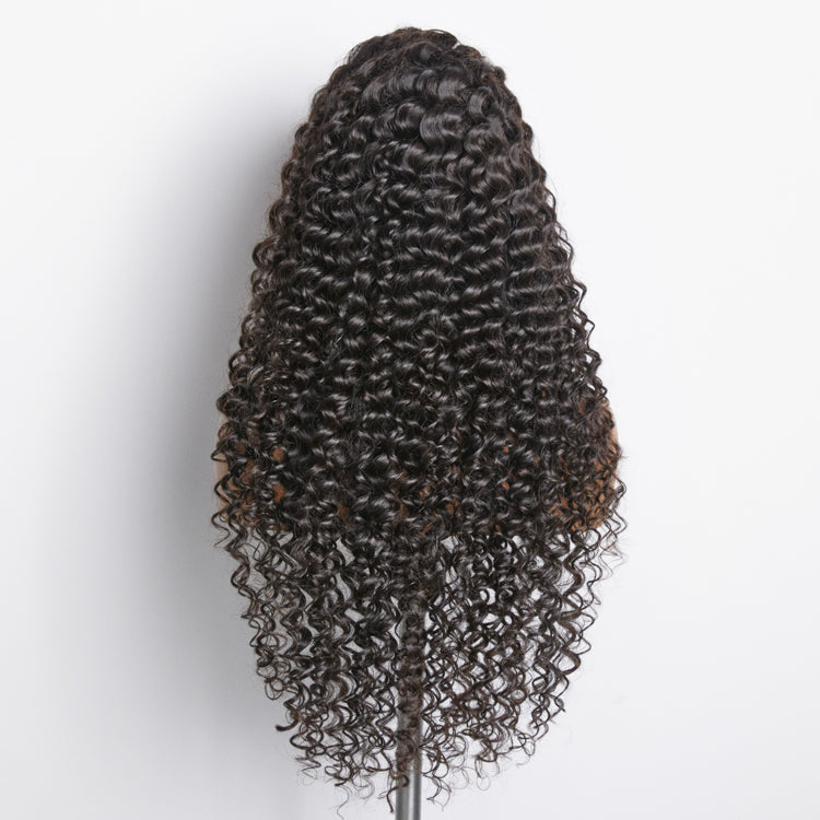 Enstah 200% Density 13x4 Full Frontal Lace Wig Deep Wave