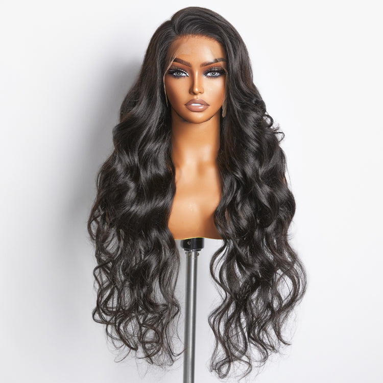 Enstah 200% Density 13x4 Full Frontal Lace Wig Body Wave