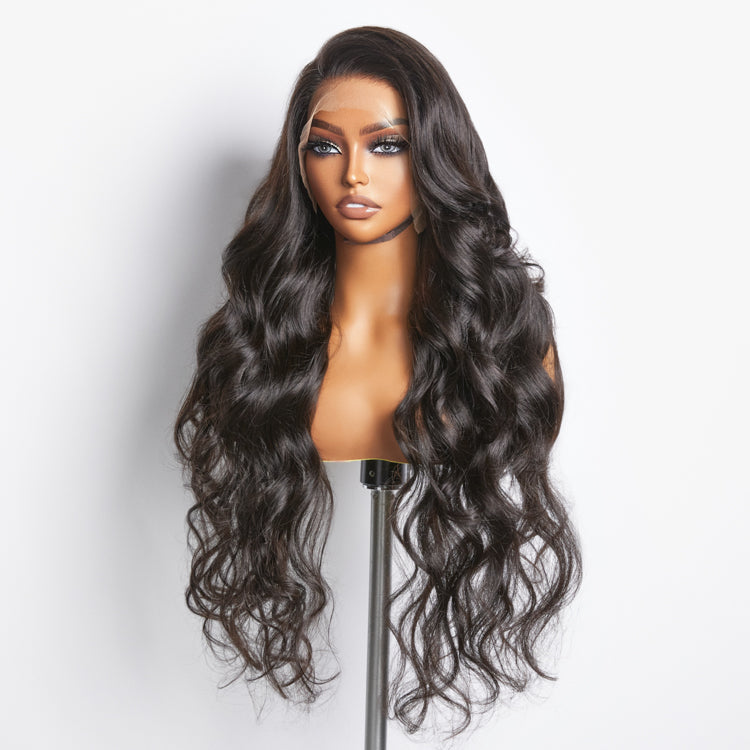 Enstah 200% Density 13x4 Full Frontal Lace Wig Body Wave