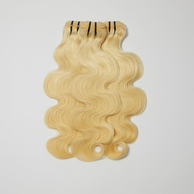 Enstah 12-30 Inch 12A Raw Hair #613 Lightest Blonde Body Wavy