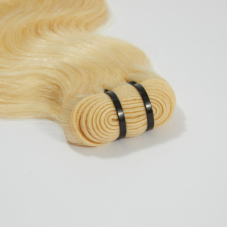 Enstah 12-30 Inch 12A Raw Hair #613 Lightest Blonde Body Wavy