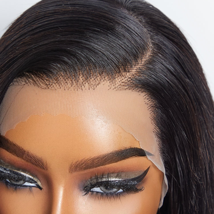 Enstah Pre-Plucked 13x4 Lace Front Straight Bob Wig 150% Density