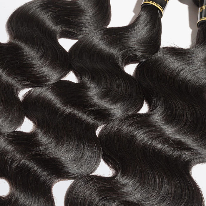 Enstah 10A 10"/12"/14" Virgin Hair Body Wavy 3 Bundles Sample