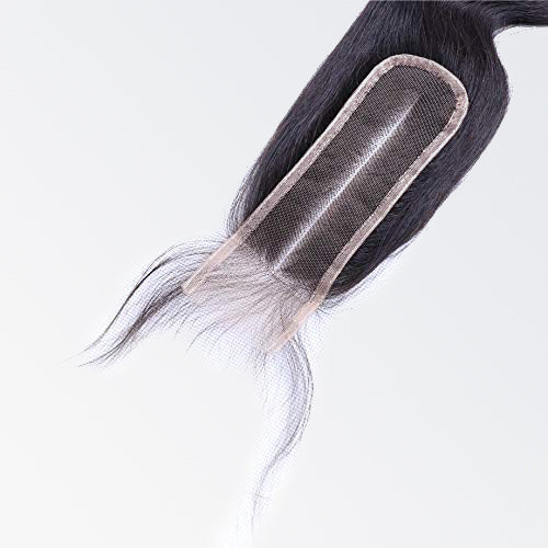 Enstah 14-20 Inches 2" x 6" Upgrade Body Wave HD Lace Closure #1B Natural Black