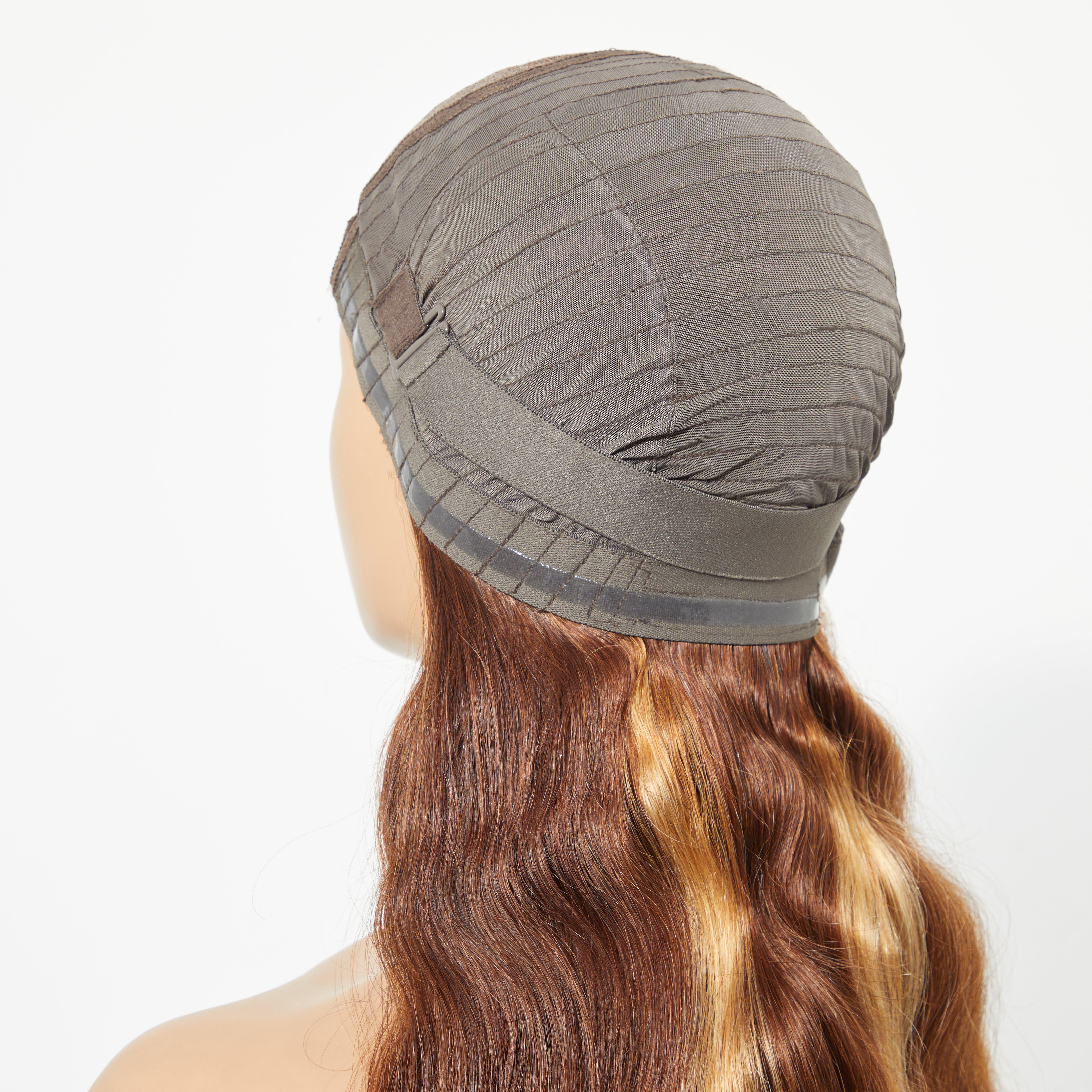 Enstah 24 Inches 5"x5" Body Wavy Wear & Go Glueless #4/27 Lace Closure Wig-100% Human Hair