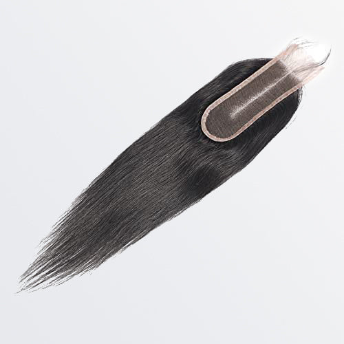 Enstah 14-20 Inches 2" x 6" Upgrade Straight HD Lace Closure #1B Natural Black