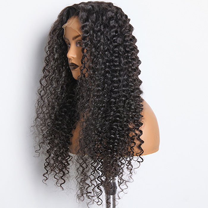Enstah 180% Density HD 13x4 Full Frontal Lace Wig Deep Curly