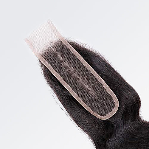 Enstah 14-20 Inches 2" x 6" Upgrade Body Wave HD Lace Closure #1B Natural Black
