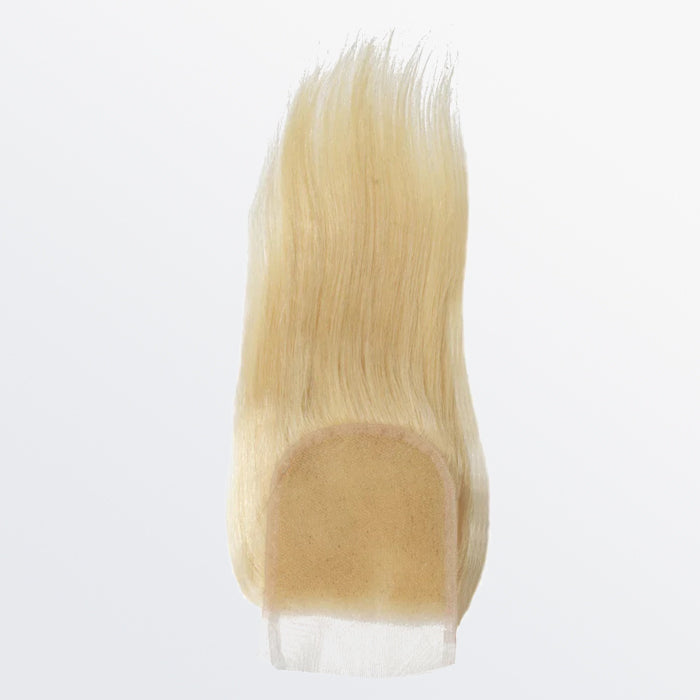 Enstah 12-20 Inch 4" x 4" Straight Free Parted 12A #613 Lace Closure