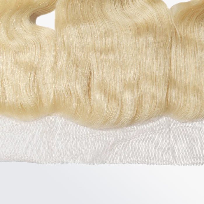 Enstah 14-20 Inch 13" x 4" Body Wavy Free Parted #613 Frontal
