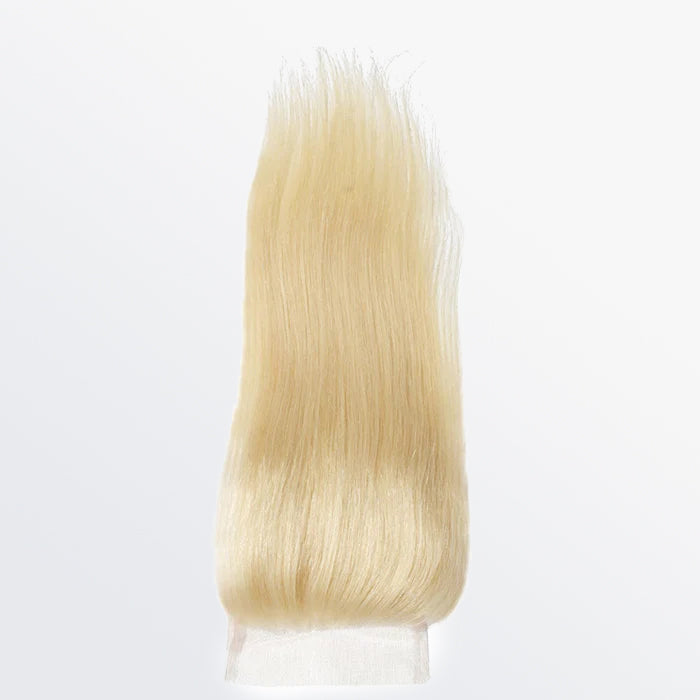 Enstah 12-20 Inch 4" x 4" Straight Free Parted 12A #613 Lace Closure