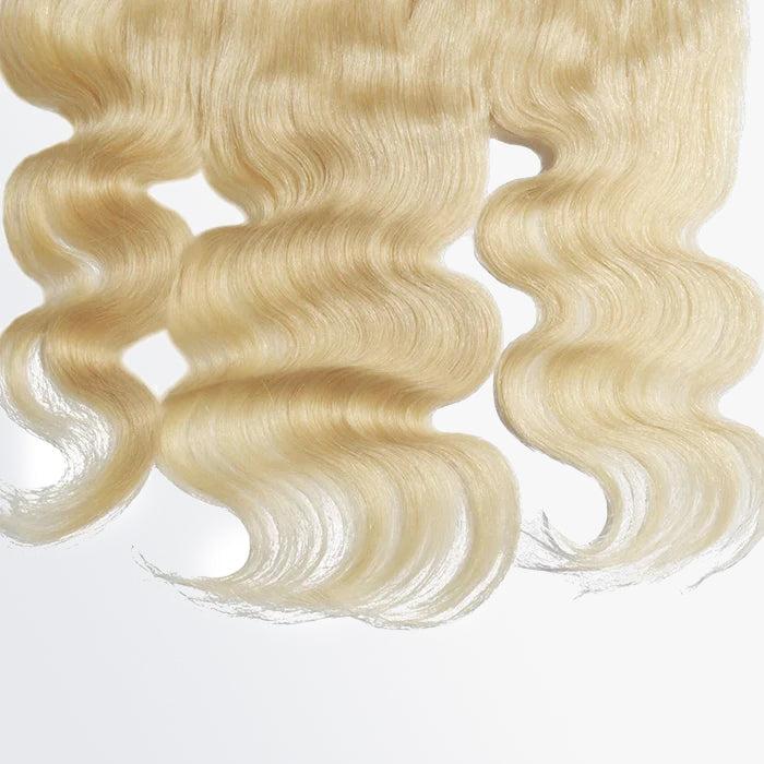 Enstah 14-20 Inch 13" x 4" Body Wavy Free Parted #613 Frontal
