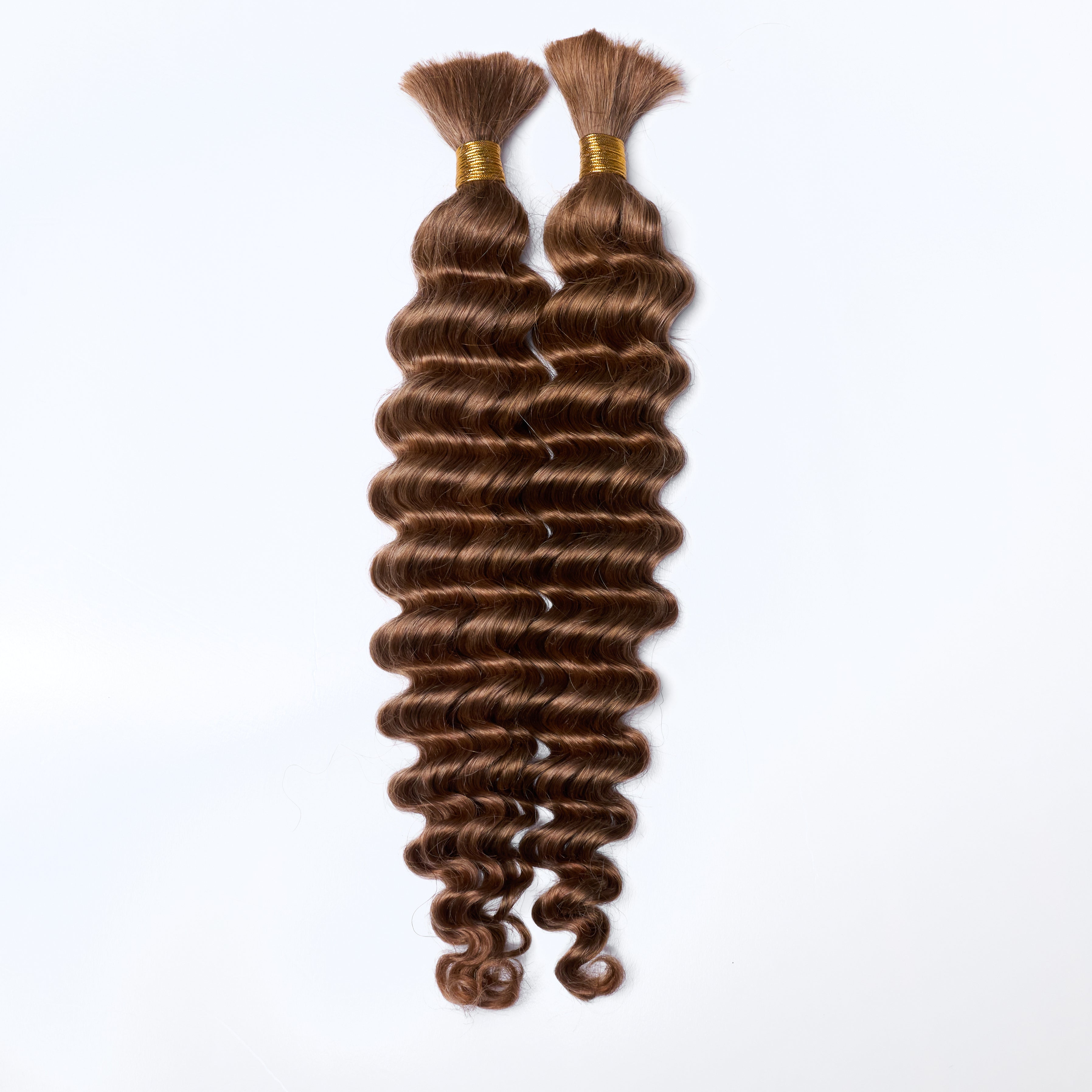 Enstah 20inch Deep Wave Bulk Hair For Braiding #30 Color