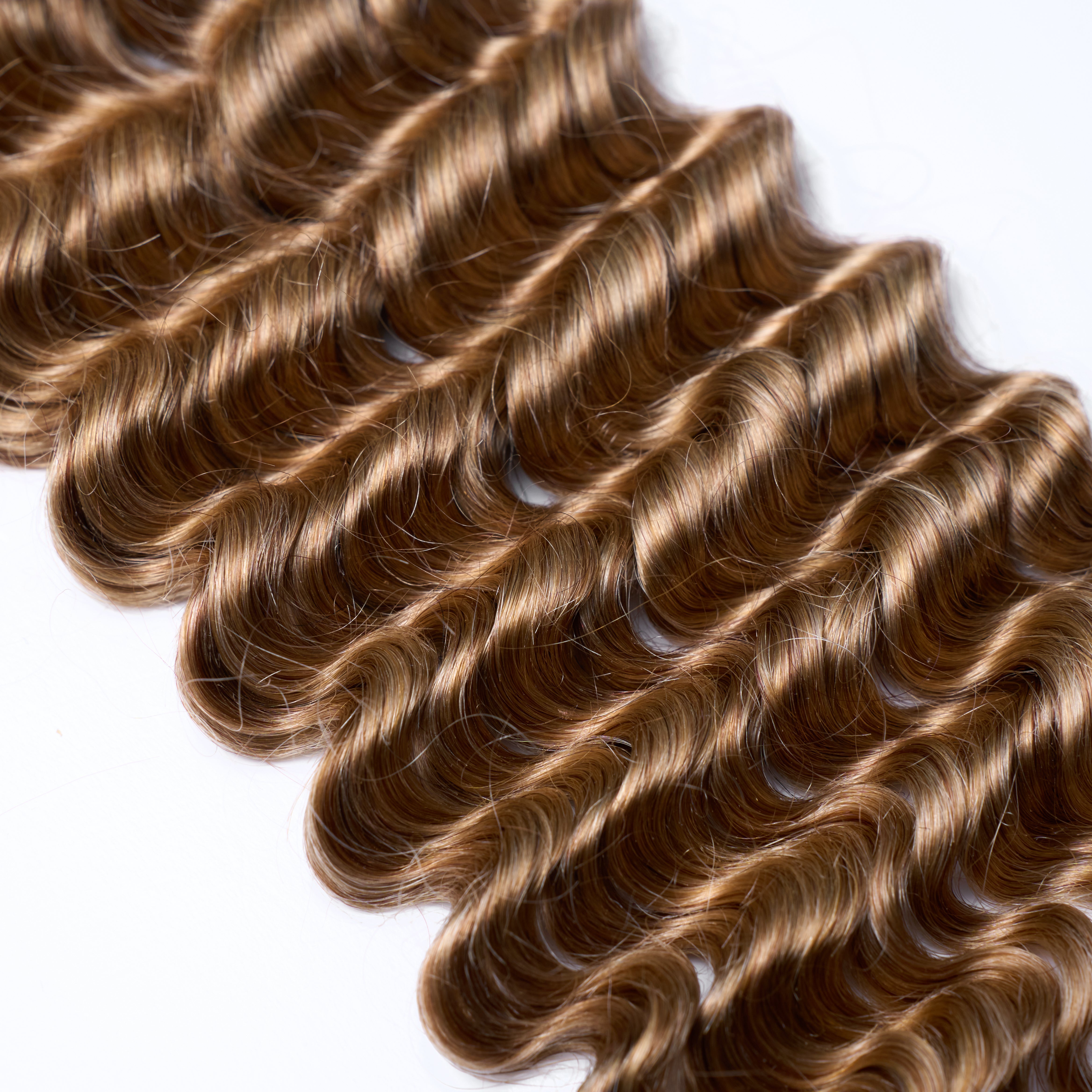 Enstah 20inch Deep Wave Bulk Hair For Braiding #27 Color