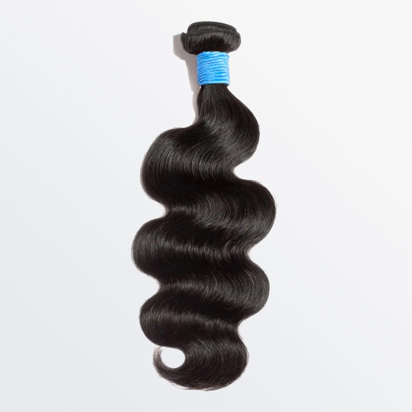 Enstah 10-36 Inch Body Wavy Virgin Brazilian Hair #1B Natural Black